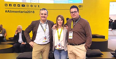 Equipo ilovepackaging en Alimentaria 2018
