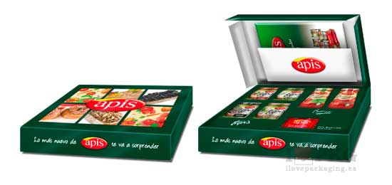 Caja presentadora Apis