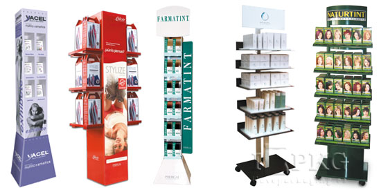 Branding, PLV: expositores cosmetica